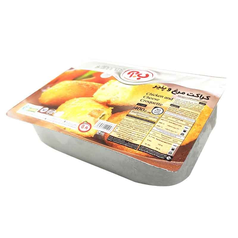 ب.آ کراکت مرغ و پنیر 400 گرم